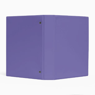 Periwinkle Solid Color Mini Binder