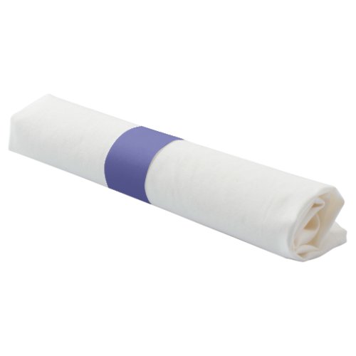 Periwinkle Solid Color Napkin Bands