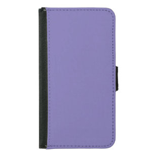 Periwinkle Solid Color Samsung Galaxy S5 Wallet Case