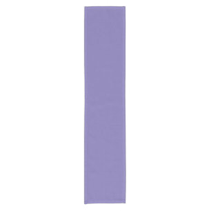 Periwinkle Solid Color Short Table Runner