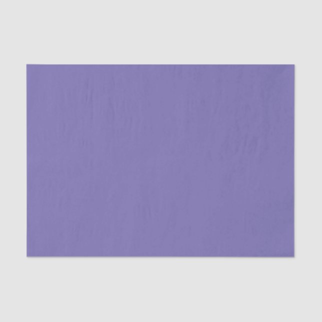 Periwinkle Solid Color Tissue Paper (Front)