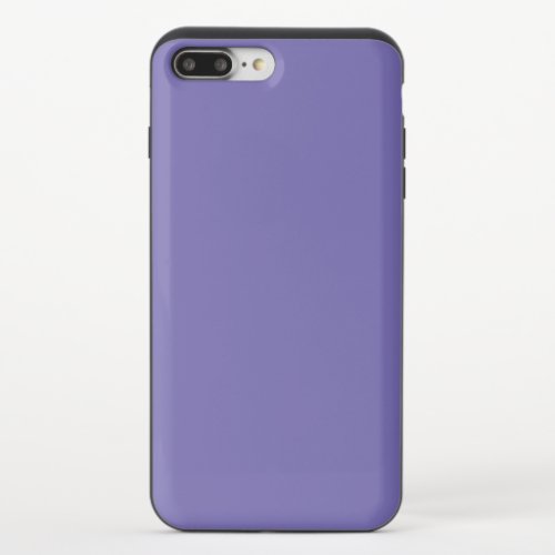 Periwinkle Solid Color iPhone 87 Plus Slider Case