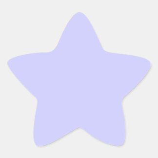 Periwinkle Star Sticker