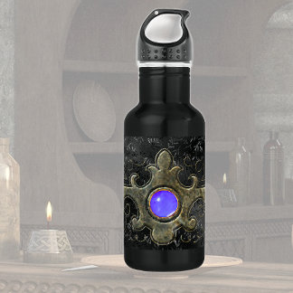 Periwinkle Stone Stainless Steel Water Bottle