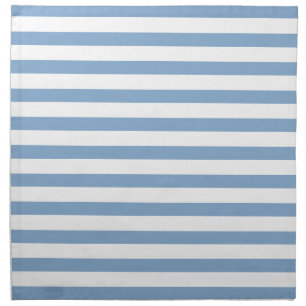 Periwinkle Stripes Pattern Cloth Napkin