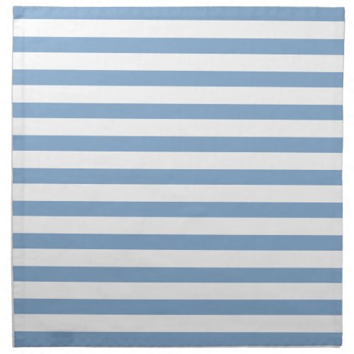 Periwinkle Stripes Pattern Cloth Napkin