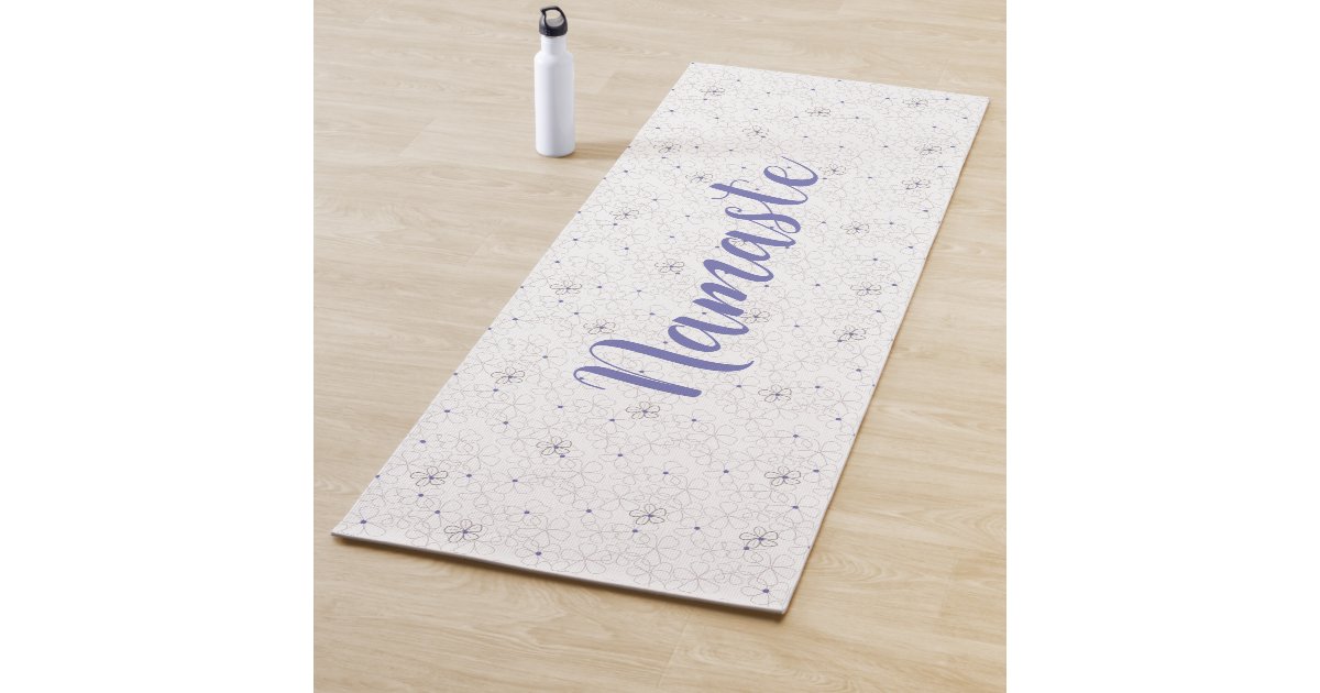 Solid White Yoga Mat