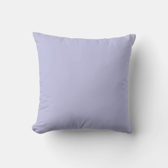 Periwinkle Throw Pillow (Front)
