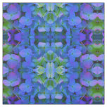 Periwinkle violet blue hydrangeas- romantic floral fabric