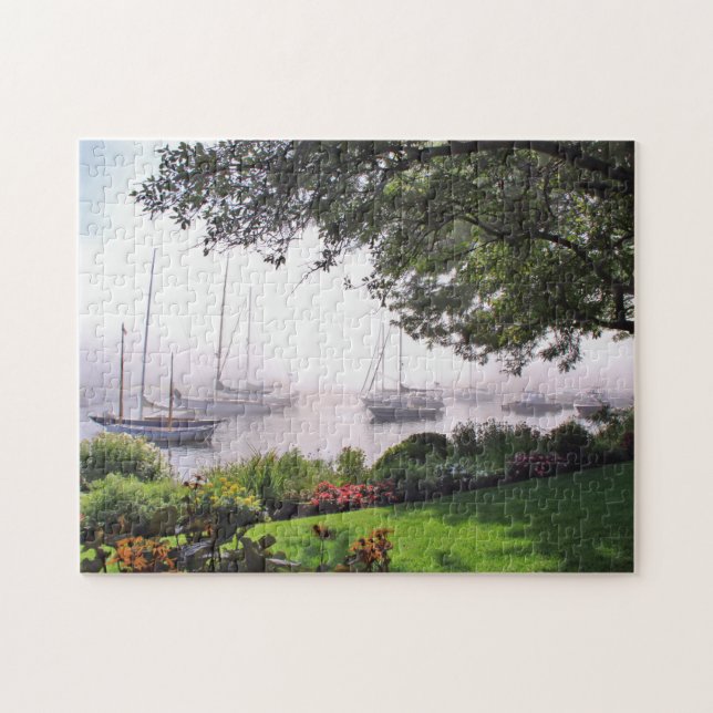 Perkins Cove in Ogunquit, Maine Jigsaw Puzzle (Horizontal)