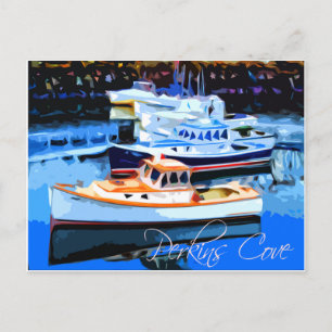 Perkins Cove Ogunquit Maine Postcard
