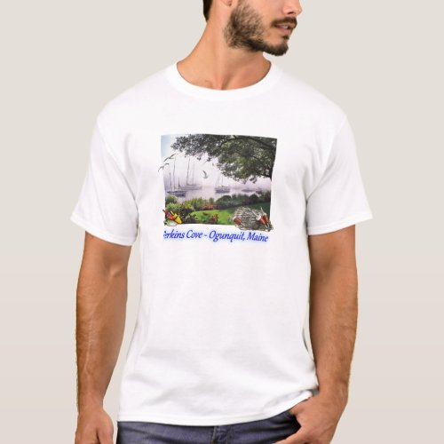 Perkins Cove  _  Ogunquit Maine T_Shirt