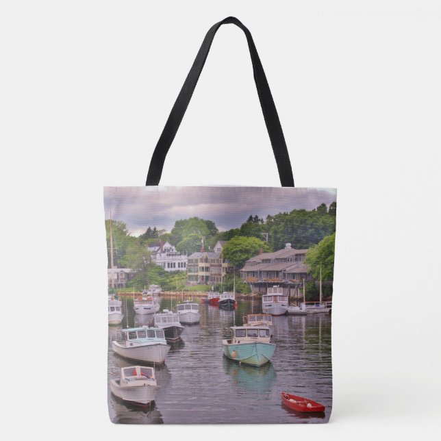 Perkins Cove Ogunquit, Maine - Tote Bag (Front)