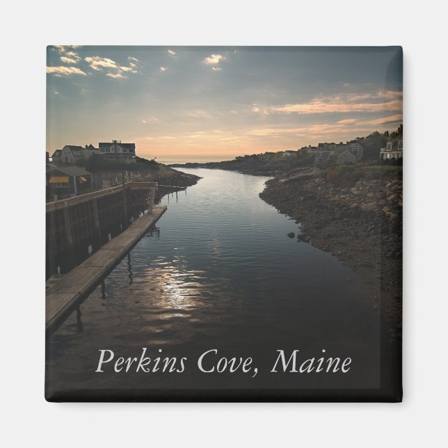 Perkins Cove, York, Maine    Magnet (Front)