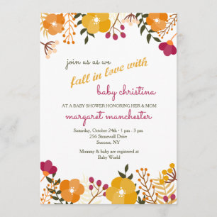 Perky Borders Invitation