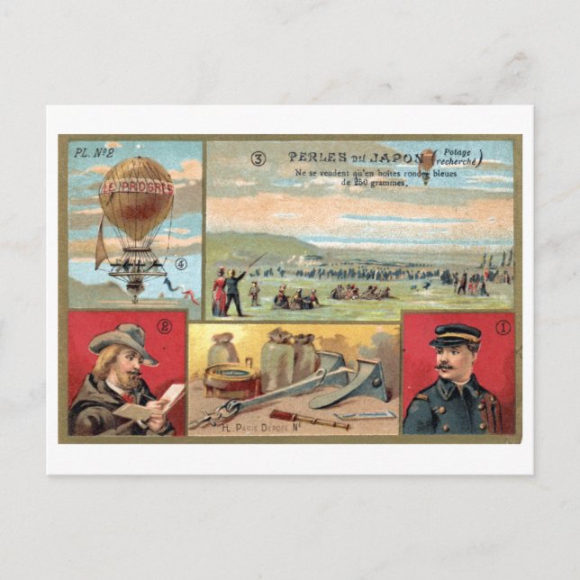 ~ Perles du Japon (1900s) ~ Planche n°2 Postcard (Front)