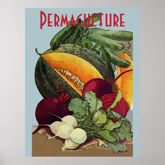 Permaculture Farms ,  personalize Poster (Front)