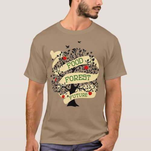 Permaculture Food Forest Orchard Gardener T_Shirt