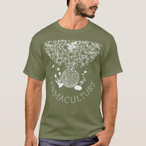Permaculture Organic Gardening Sustainable T_Shirt