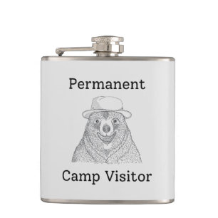 Permanent Camp Visitor Flask