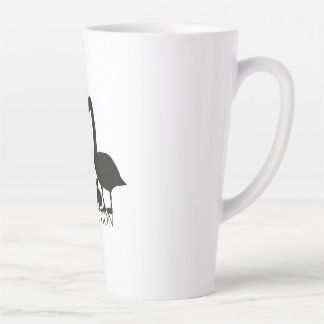 Permanent protection of swans latte mug