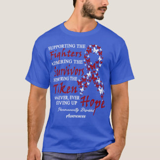 Permanently Disabled Awareness Supporting The Figh T-Shirt