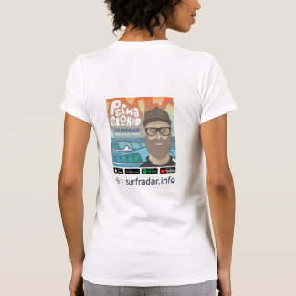 Permastoked + surfradar.info, women T-Shirt