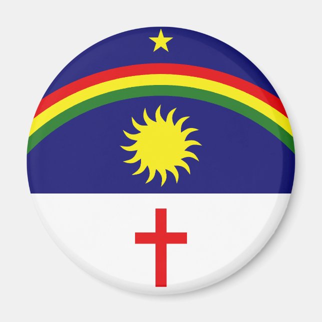 Pernambuco, Brazil flag Magnet (Front)