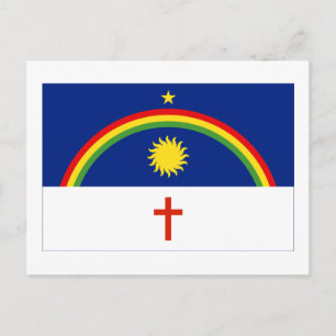 Pernambuco, Brazil Flag Postcard