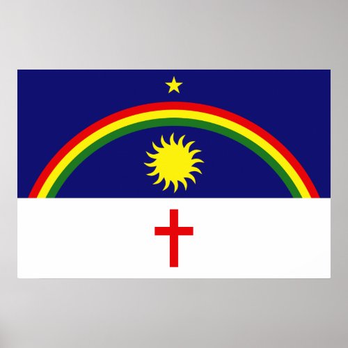 Pernambuco Brazil flag Poster
