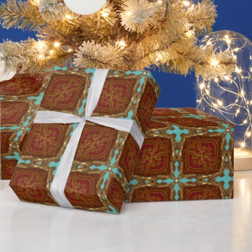 Peronnelle Baroque  Glossy Holiday Wrapping Paper