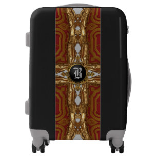 Peronnelle Classic Elegant Monogram Luggage