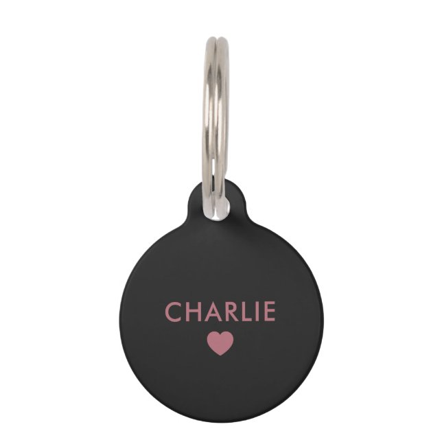 Peronsalized Pet ID Tag (Front)