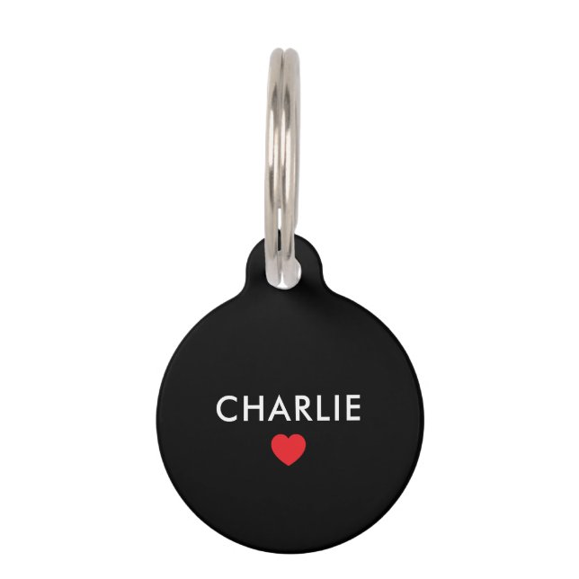 Peronsalized Pet ID Tag (Front)