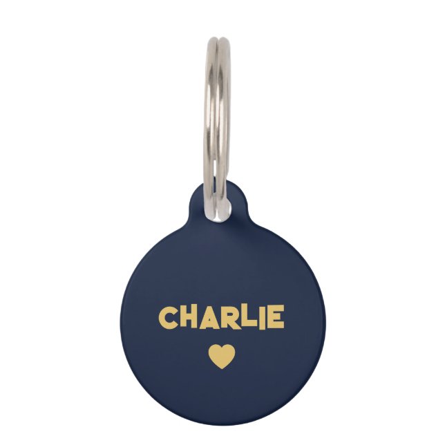 Peronsalized Pet ID Tag (Front)