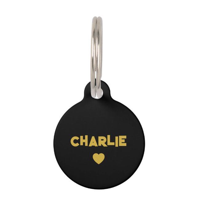 Peronsalized Pet ID Tag (Front)