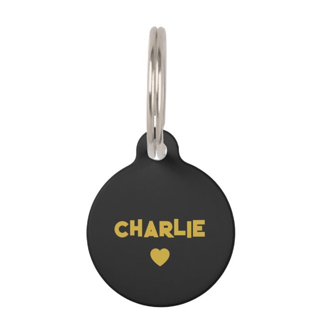 Peronsalized Pet ID Tag (Front)