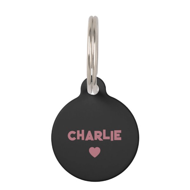 Peronsalized Pet ID Tag (Front)