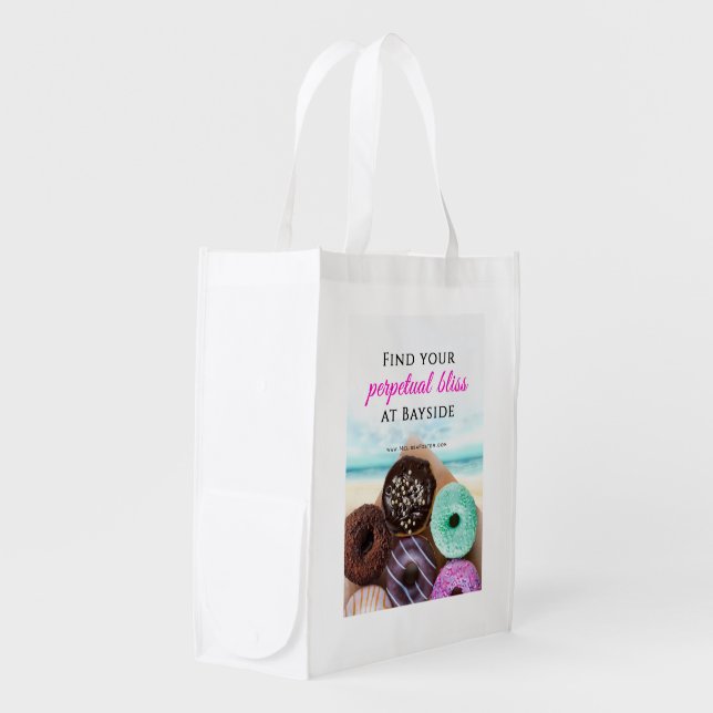 Perpetual bliss Reusable Grocery Bag (Front Side)