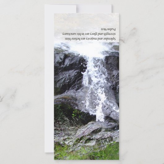 Perpetual Calendar July Psalm 96:6 (Back)