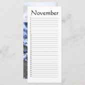 Perpetual Calendar November Job 37:22 (Front/Back)