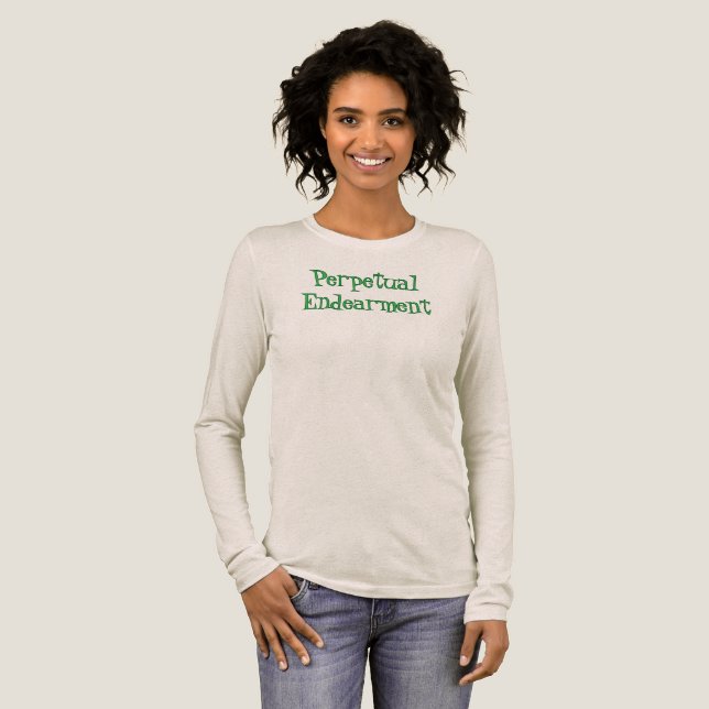 Perpetual Endearment T-Shirt Tri-Blend Shirt (Full Front)