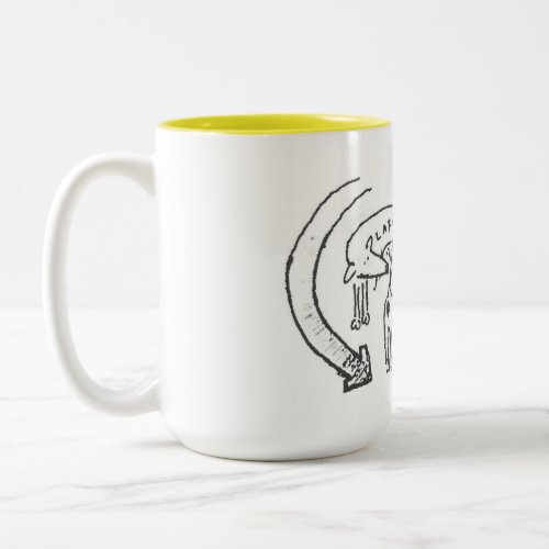 Perpetual Motion Machine Two_Tone Coffee Mug