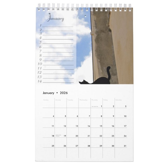Perpetual Paris Birthday Anniversary Calendar (Jan 2026)