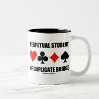 Perpetual Student Of Duplicate Bridge (Card Suits)
