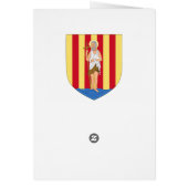 Perpignan Coat of Arms Cards (Back)