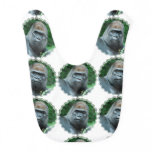 Perplexed Gorilla Baby Bib