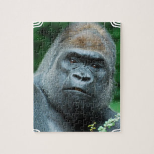 Perplexed Gorilla Jigsaw Puzzle