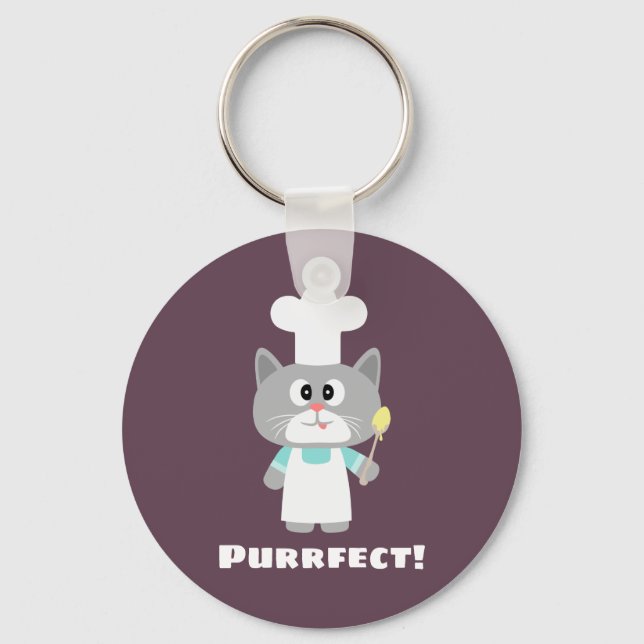 Perrfect! Keychain (Front)
