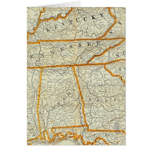 Perrine's New Topographical War Map Cards (Front)
